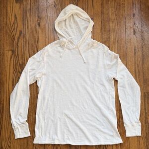 rag & bone White Hooded Sweatshirt